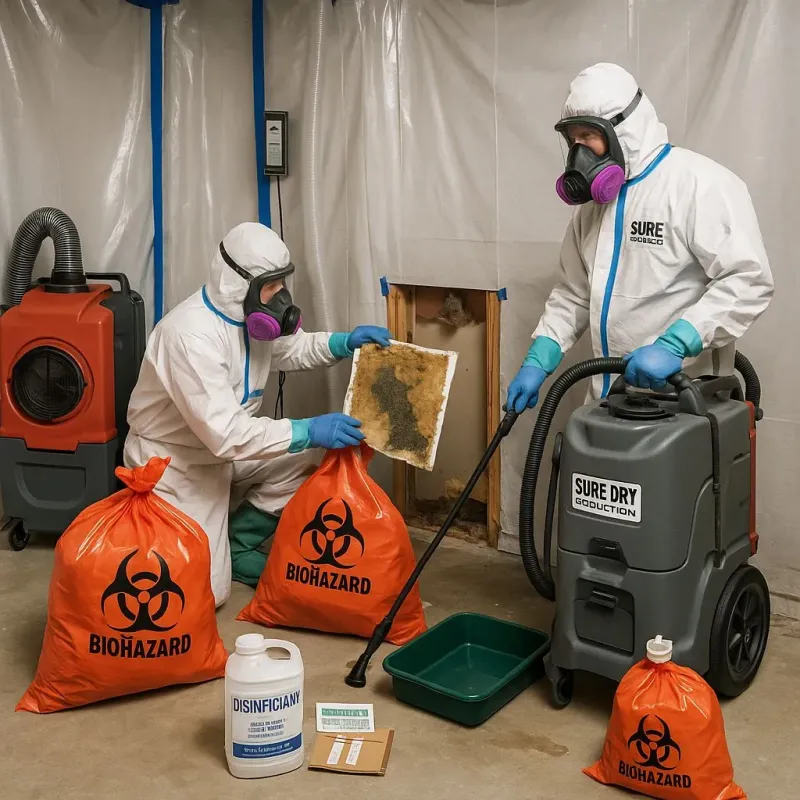 Contaminated Water Handling Protocols process in Mount Vista, WA