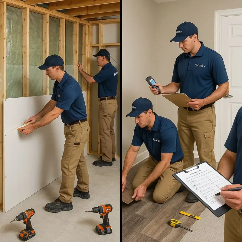 Repairs and Reconstruction process in Mount Vista, WA